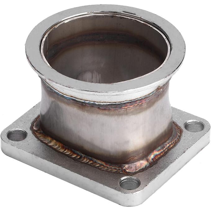 3 inch 76mm RVS V-band Flensadapter Adapter Voor T4 Turbo