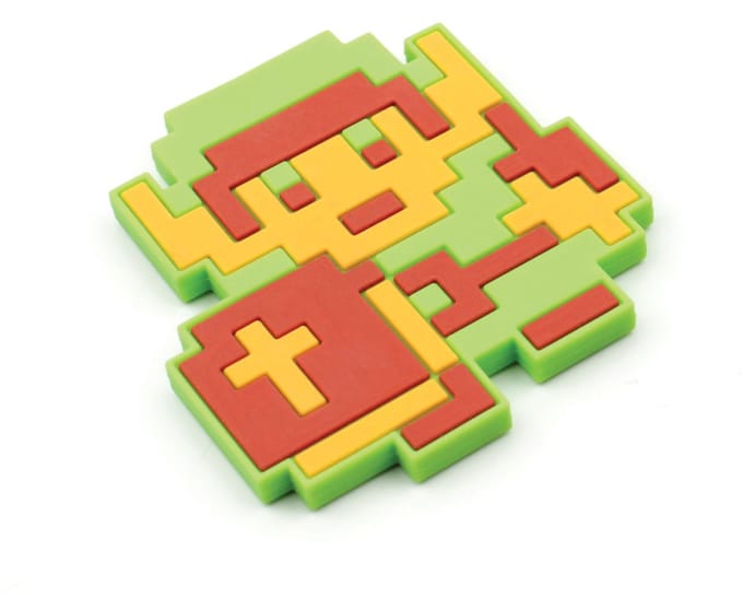 Bumkins - Silicone Teether Siliconen Baby Bijtring – Verzachtend Siliconen Bijtspeeltje voor Doorkomende Tandjes – Grijpring – Nintendo Zelda Link