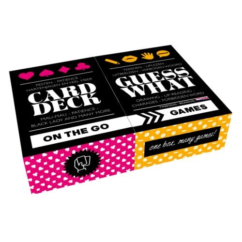 Spel - On the go - Kaartspel & raadspel in doosje