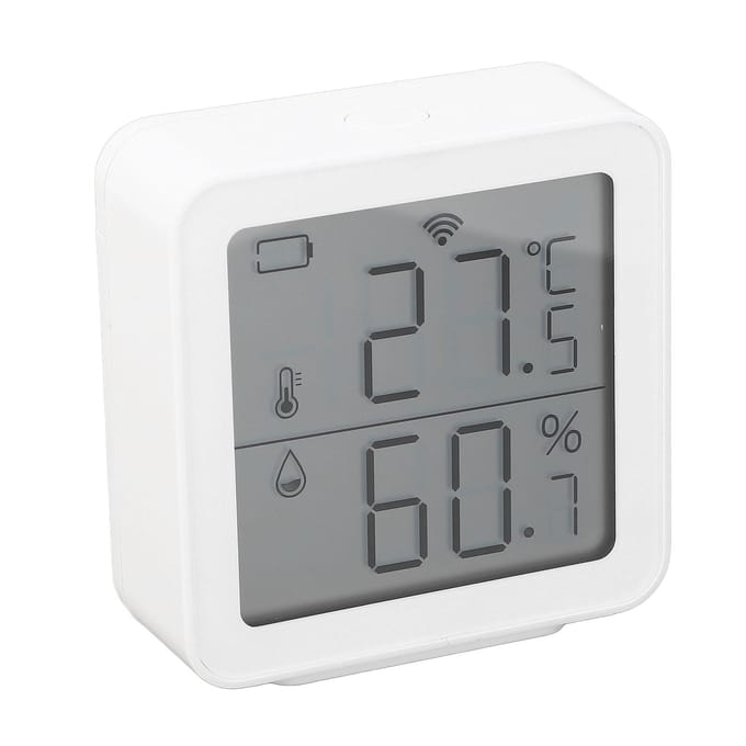 WiFi Slimme Temperatuur Vochtigheid Detector Elektronische Binnen Hygrometer Temperatuur Meter Sensor voor Huis gray