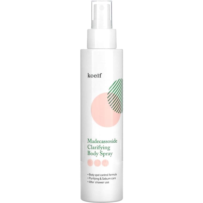 Petitfee Koelf Madecassoside Verhelderende Bodyspray 150ml AUTHENTIEKE WINKEL white