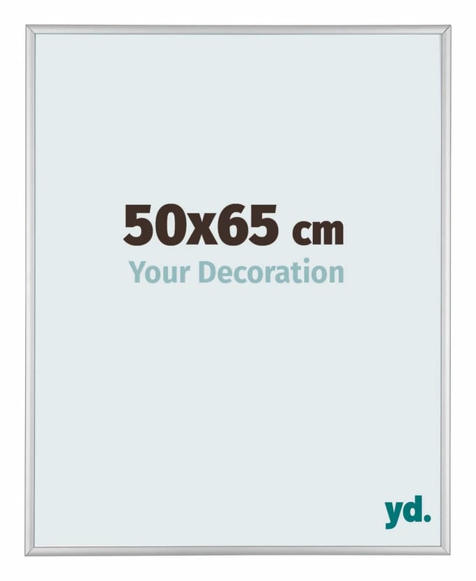Your Decoration - Fotolijst 50x65 cm - Aluminium - Zilver Mat - Kent