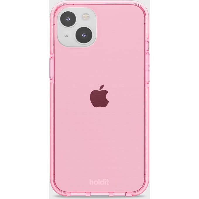 Phone case Seethru Bright Pink iPhone 14 Plus