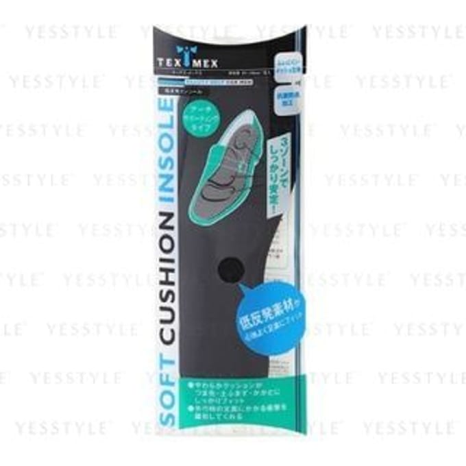 Chantilly - Tex-Mex Soft Cushion Insole 1 pair - Black - Arch Supporting