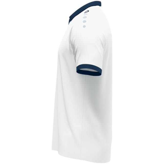Jako Glory Shirt Korte Mouw Heren - Wit / Marine | Maat: S