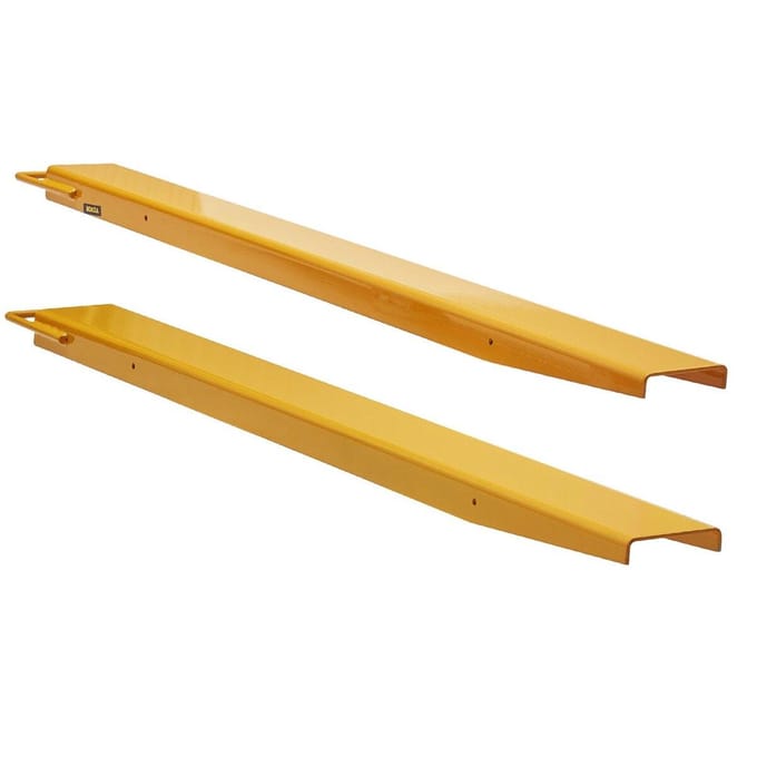 Palletgaffelverlengstukken, 60  Lengte 4,5  Breedte, Heavy Duty Koolstofstaal Gaffelverlengstukken voor Heftrucks, 1 Paar Heftruckverlengstukken, Industriële Heftruck