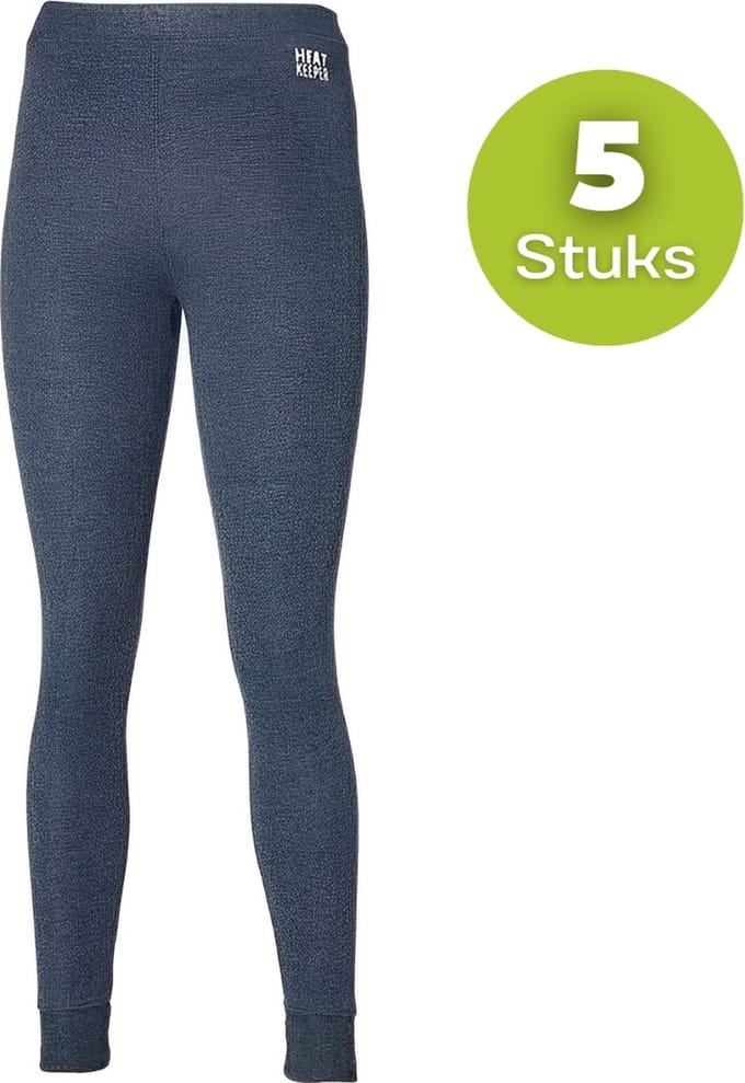 Thermobroek - Dames - Antraciet - L- Set van 5