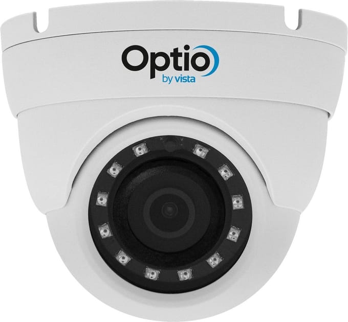 Camera set - DVR Recorder met 2 camera's - Compleet met kabels - Optio analoog 4 megapixel