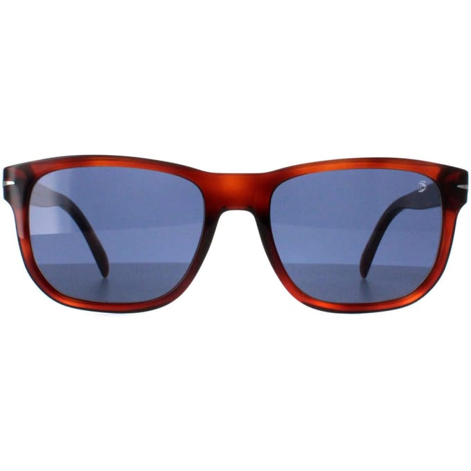 David Beckham DB1045/S WR9 KU schildpad blauwe zonnebril