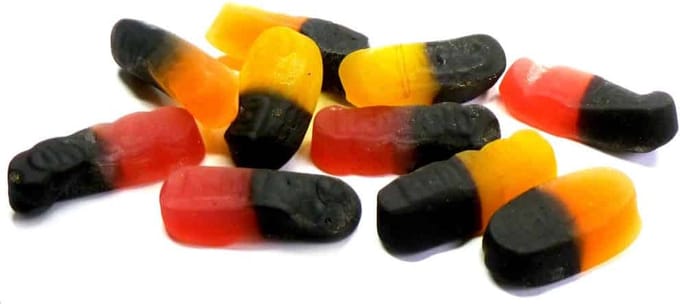 Red Band dropfruit duo's - snoep - 6 x 1 kg