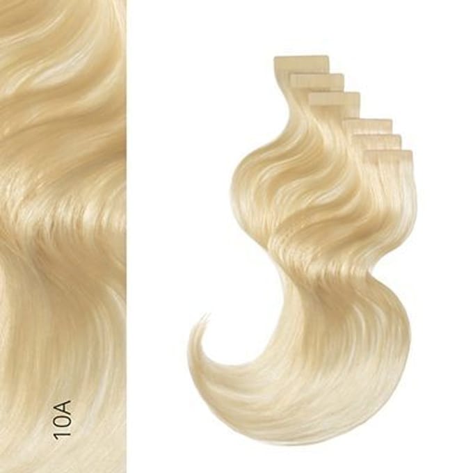 Balmain Easy Invisible Tape Human Hair - 6pcs - #10A 55cm