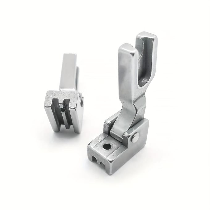 1 stuks Industriële Stiksteek Naaimachine S518N Onzichtbare Ritsvoet Speciale Onzichtbare Ritsvoet 1pc gray
