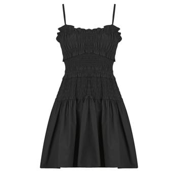 Korte Jurk MICHAEL Michael Kors POPLIN SMOCKED MINI DRESS