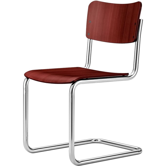 Thonet S 43 K Cantilever stoel Kinderstoel - robijnrood (TP 134)