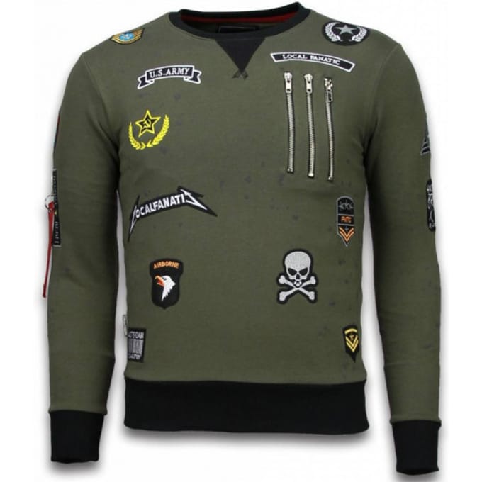 Exclusief Embroidery - Sweater Patches - Groen