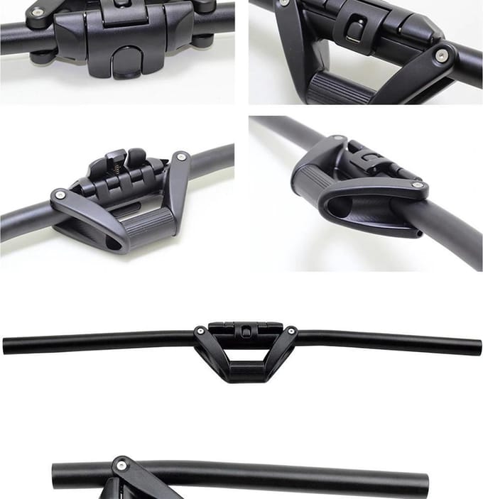 Opvouwbaar stuur | Aluminium profiel | 25,4 - 31,8 mm