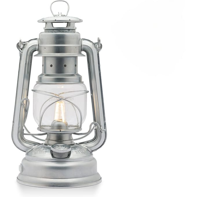 Feuerhand LED Stormlamp 276 - Zink