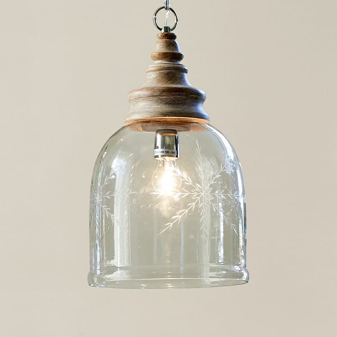 LOBERON Hanglamp Bretterly helder