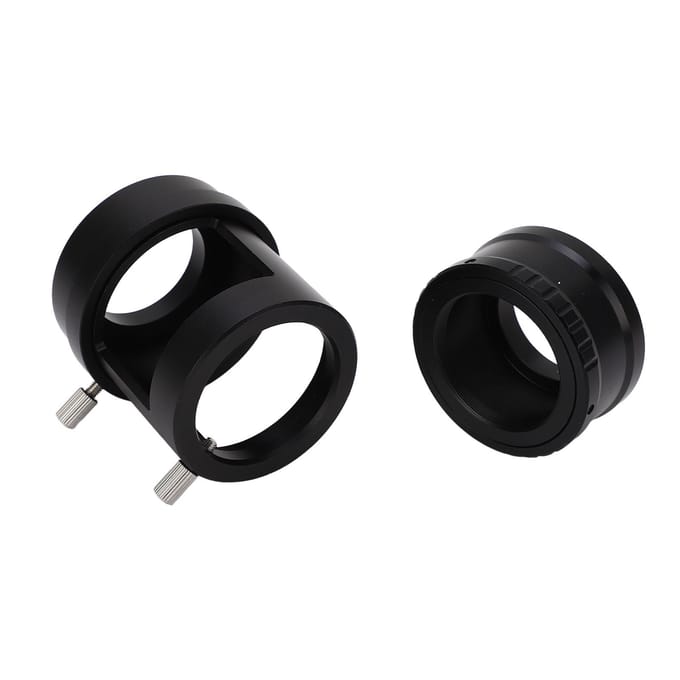 Camera T2 Lens Mount Adapter met Adapter Ring Buis Diameter Regelklep voor Samsung NX Micro black
