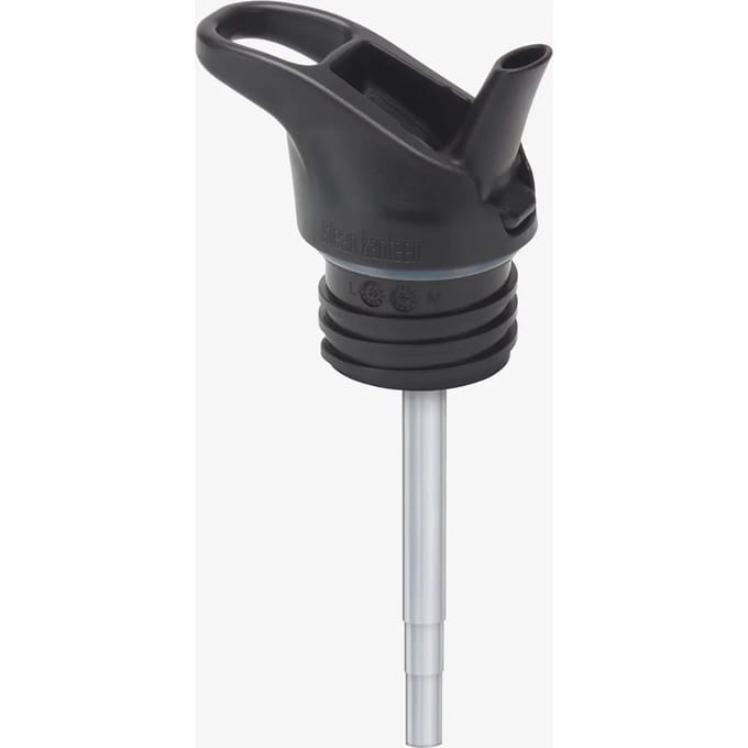 Klean Kanteen Flip Seal Sport Cap Black- Straw included - Leakproof