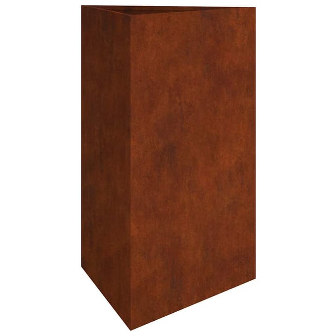 vidaXL - Plantenbak - 50x43x75 - cm - cortenstaal