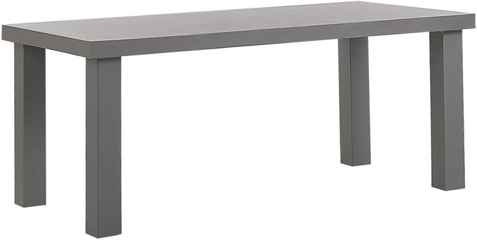 TARANTO - Tuintafel - Beton/Grijs - 90 x 180 cm - Vezelcement