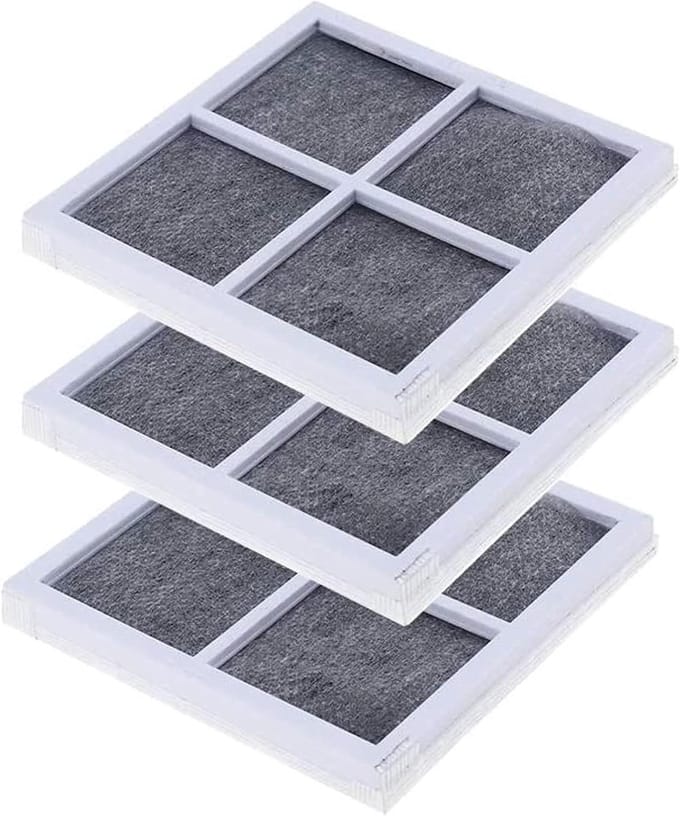 Dailygoods - 3-delig Vervangend Luchtfilter voor Koelkast LG LT120F