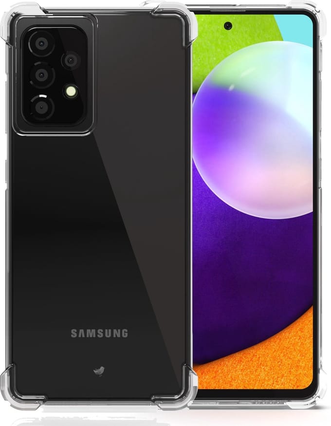 Solutionss4 Telefoonhoesje - Back Cover - Geschikt Voor Samsung Galaxy A52 hoesje