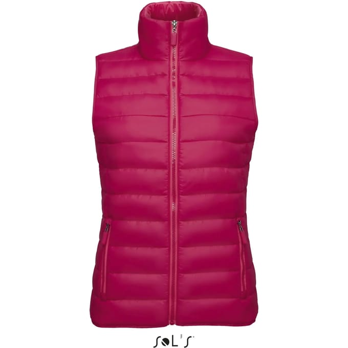 SOL'S Women´s Lightweight Bodywarmer Wave L01437 - Dark Pink - M