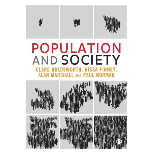 Population And Society - Holdsworth, Clare