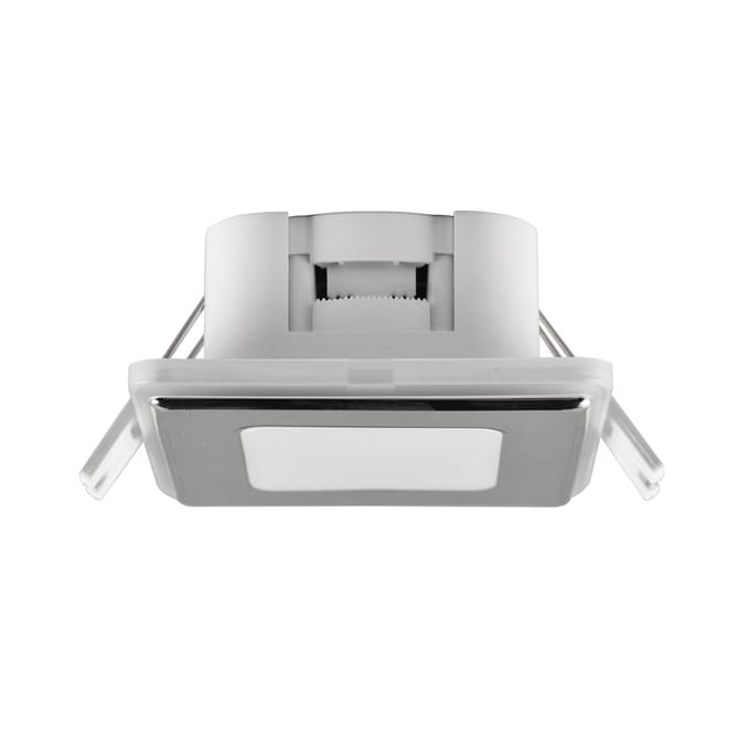 Trio Lighting LED inbouwlamp Nimbus IP44 8,5x8,5cm 830 chroom
