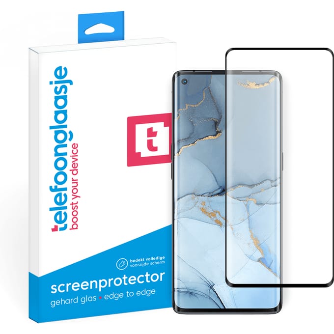 OPPO Reno 3 Pro screenprotector gehard glas Edge to Edge