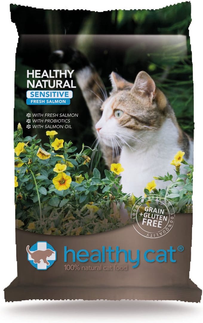 Healthy Cat Sensitive Zalm 4kg Kattenbrokken