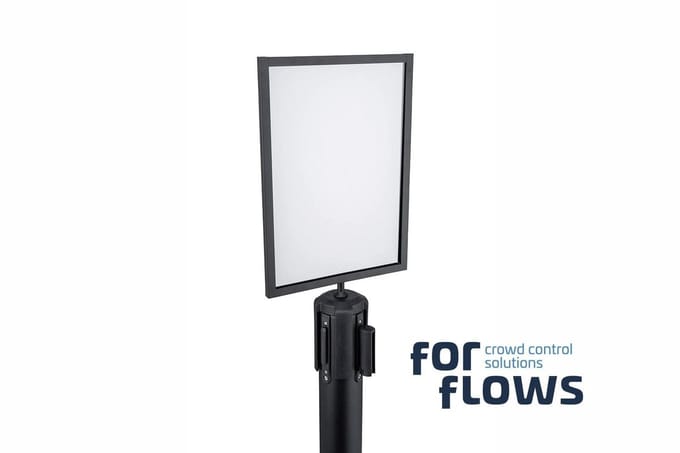 ForFlows Solid Posterframe | A4 Staand - Zwart