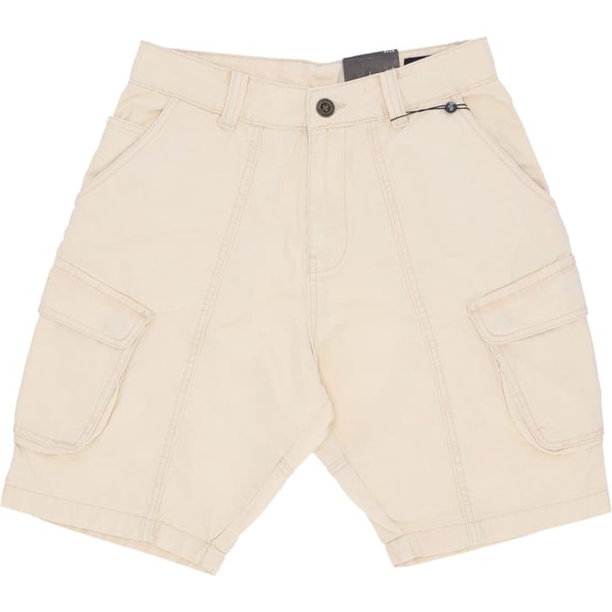 Mannenbroek Canvas Acid Shorts Vintage wit