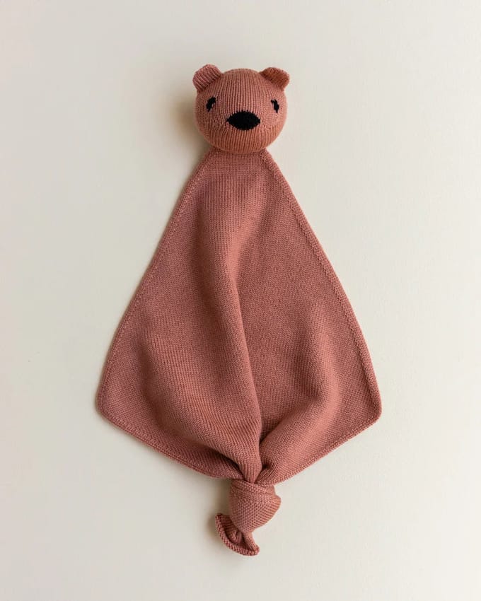 HVID knuffeldoekje Teddy tokki brick