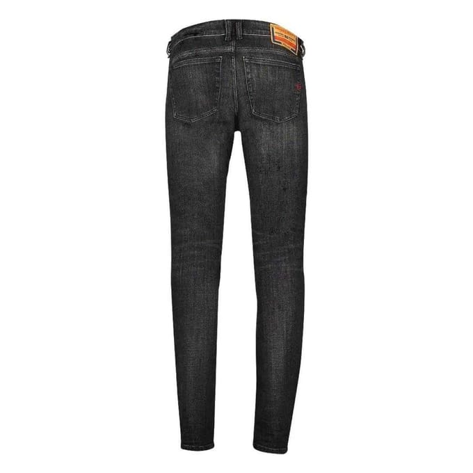 Diesel Heren Sleenker Jeans (Zwarte denim)