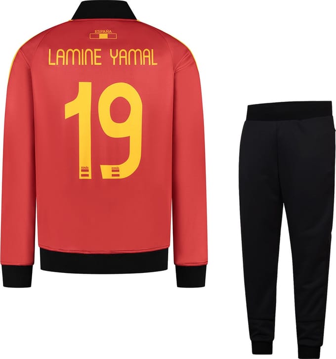 Lamine Yamal Spanje Trainingspak - Kind en Volwassenen-S