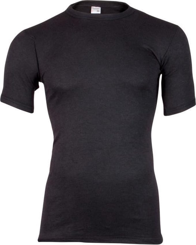 Beeren Heren Thermo Shirt Korte Mouw Zwart M