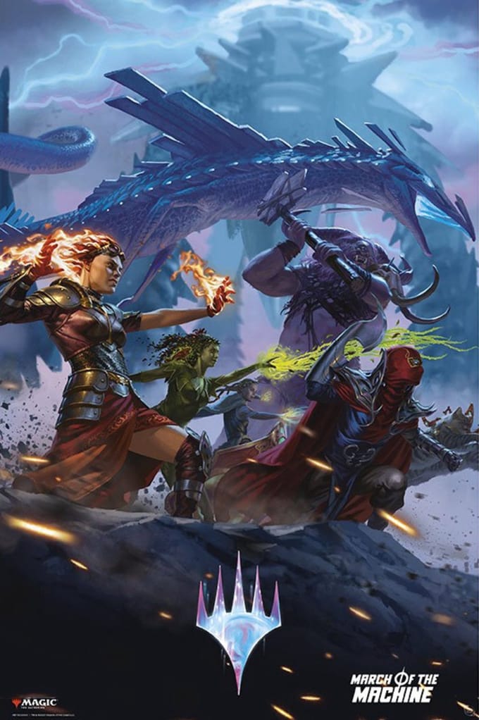 Poster Magic The Gathering - March of the Machine 61x91,5cm