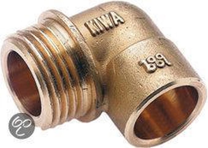 Mes,Cap,Knie 3/8Bu,Conx12Mm Plieger Label Bl/Rd 1St (-)