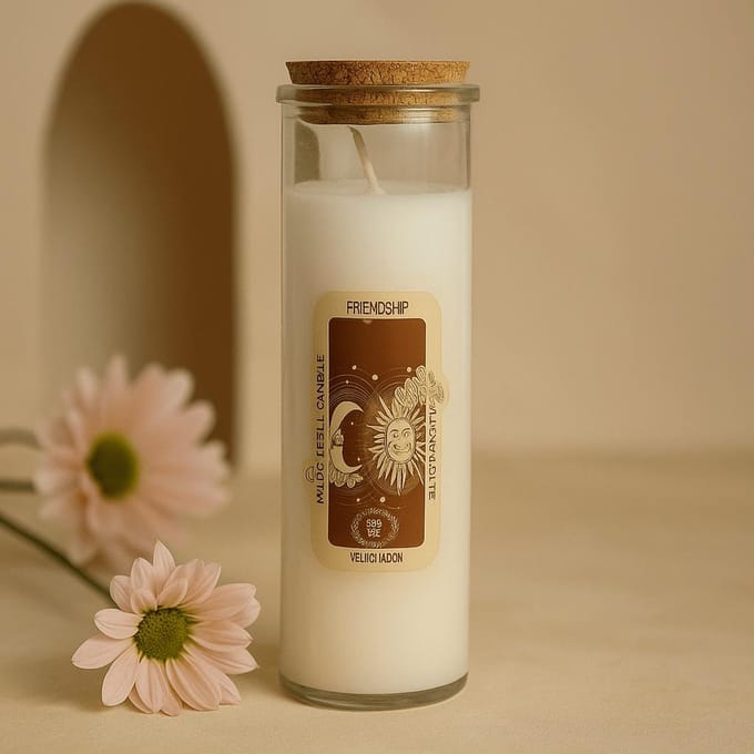 Magische spreukkaars - Vriendschap