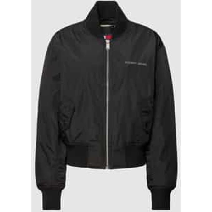 Bomberjack met labelstitching