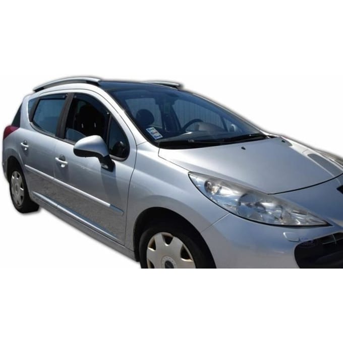 J&J AUTOMOTIVE | Heko Deflecteurs d'air Déflecteurs de Vent Pour Peugeot 207 2006-2012 Break
