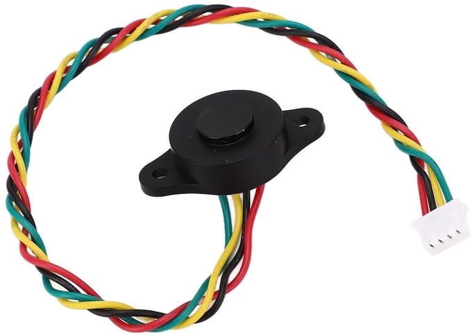 Dailygoods- Lidar Sensor IP67 Waterdicht - Laser Afstandssensor - ABS Materiaal - Meetbereik 2-400cm - Communicatie TTL - Snelle Respons 19-38ms