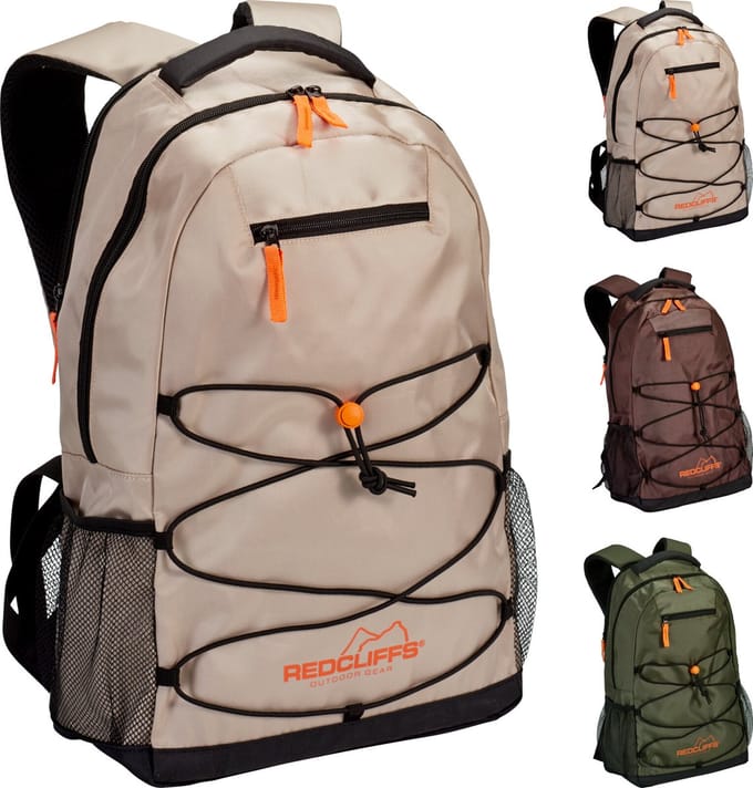 Redcliffs - rugzak - 20 liter - beige - 2 compartimenten - outdoor -