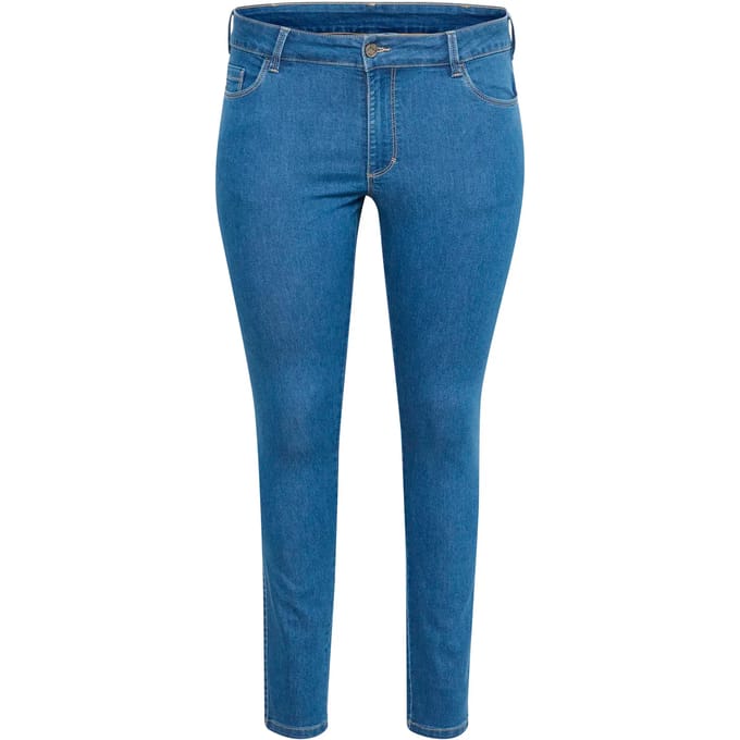 Kaffe Curve KCvicka Jeans Dames Jeans - Maat 52