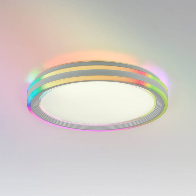 JUST LIGHT. GmbH LED plafondlamp Spheric, CCT, RGB, Ø 48 cm