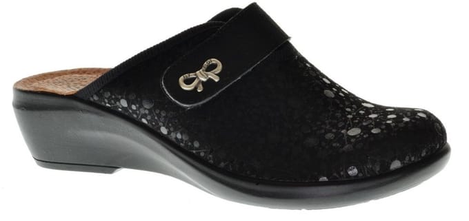 Fly Flot Zwart Lycra Velcro maat 42
