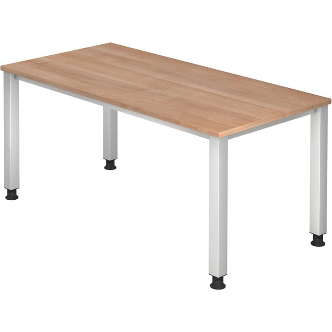 QUEO 16 S | Bureau - 160 x 80 Walnoot Tafelhoogte I In hoogte verstelbaar